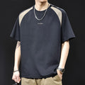 Men's Casual Patchwork T-Shirt