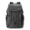 Monogram Canvas Flap Backpack