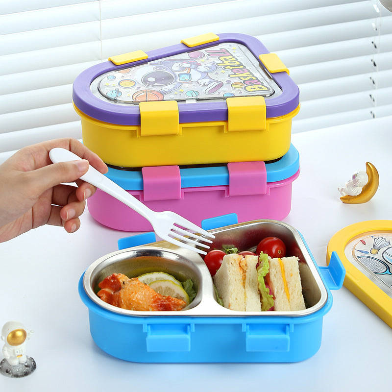 Cartoon Stainless Steel Lunch Box