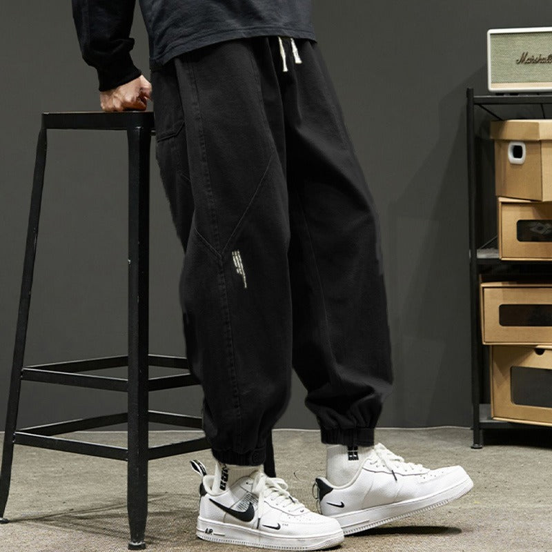 Oversize Casual Straight-Leg Trousers