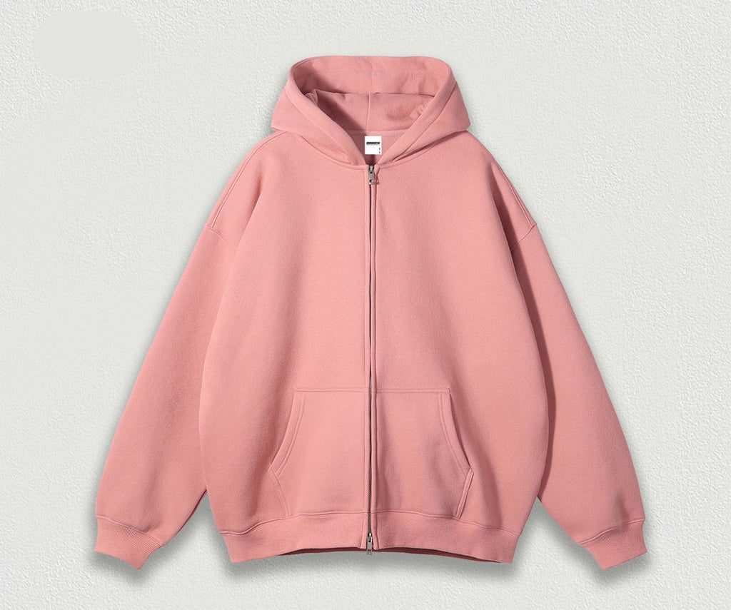 Heavyweight Thermal Dual-Zip Hoodie