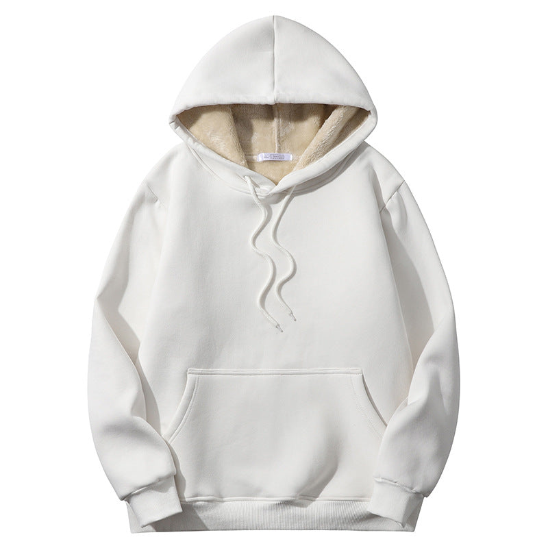 Lamb Wool Fleece Hoodie