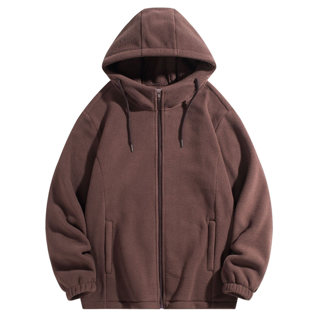 Technical Half-Zip Fleece Hoodie