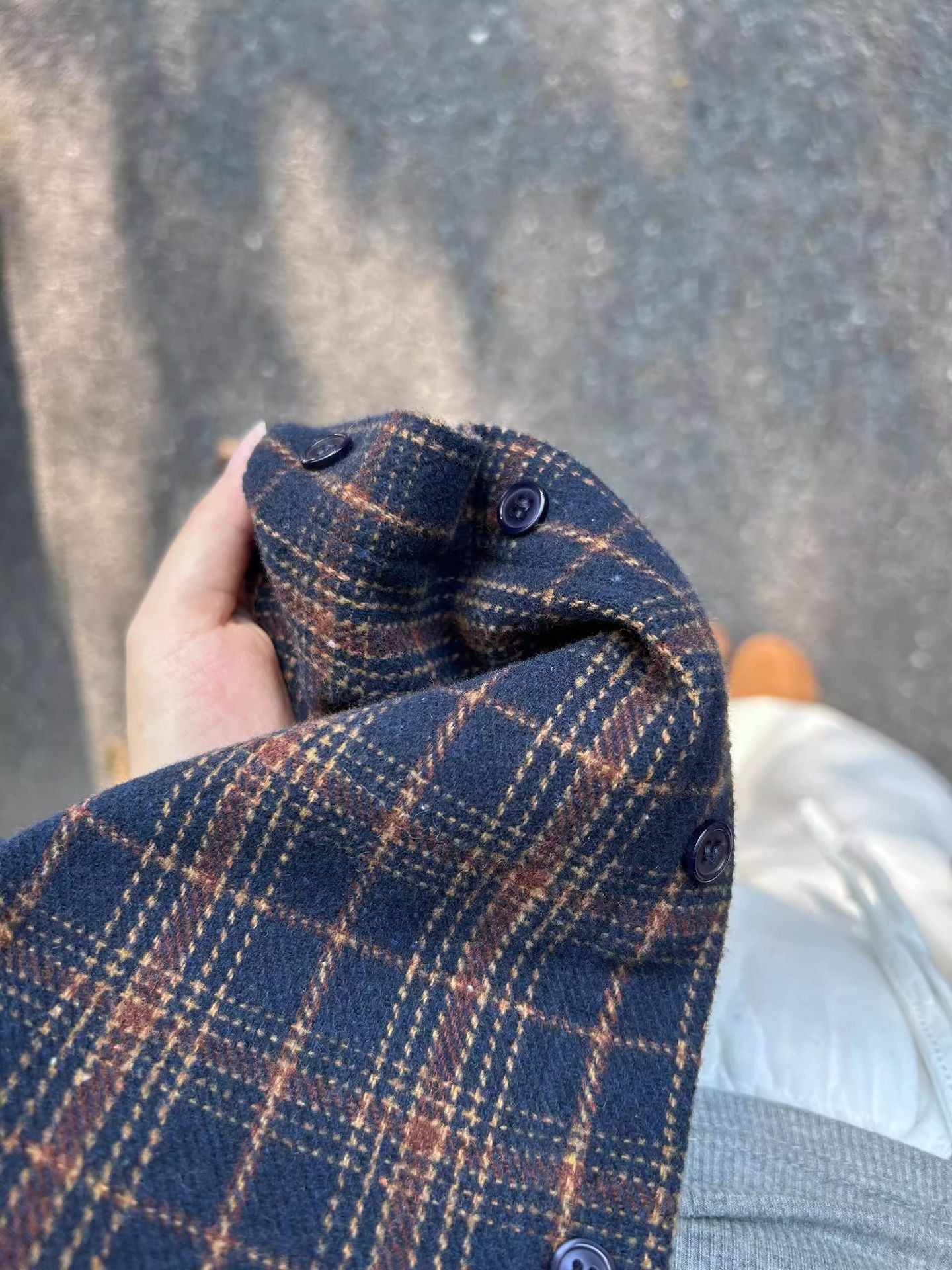 Retro Plaid Flannel Shirt