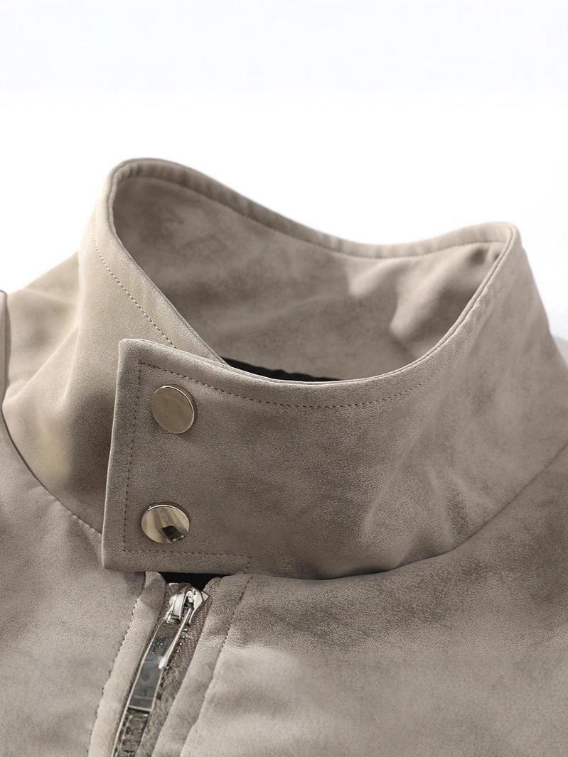 Urban Suede-Touch Moto Jacket