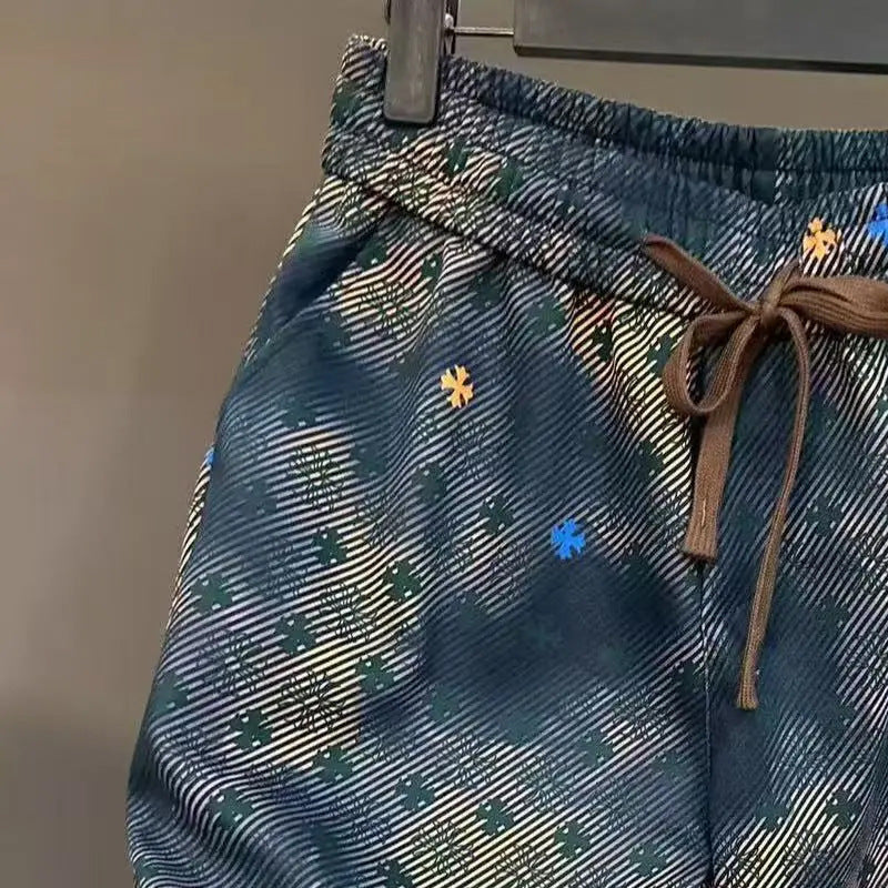 Abstract Pattern Casual Shorts