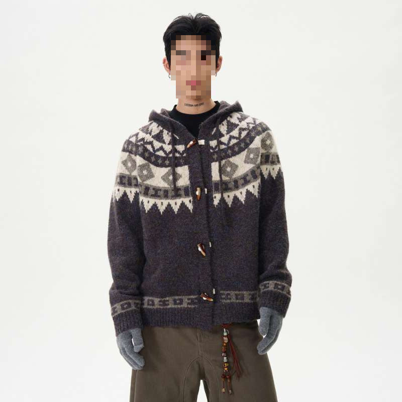 Nordic Holiday Knit Cardigan