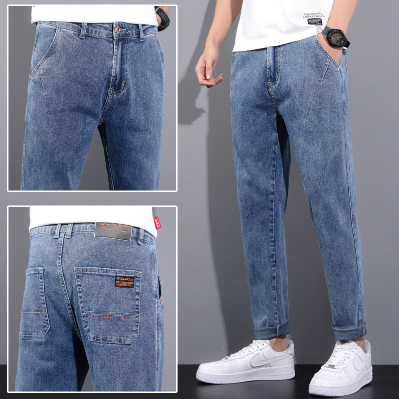 Slim Fit Ripped Jeans