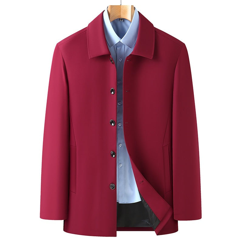 Minimalist Executive Harrington Jacket