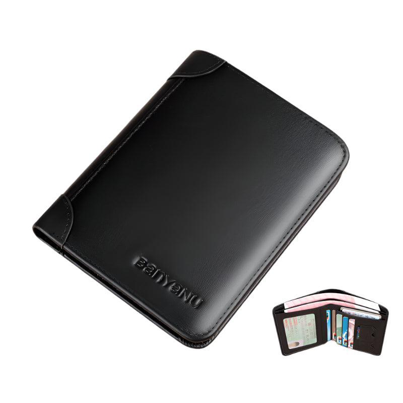 Men's Leather Bifold Wallet