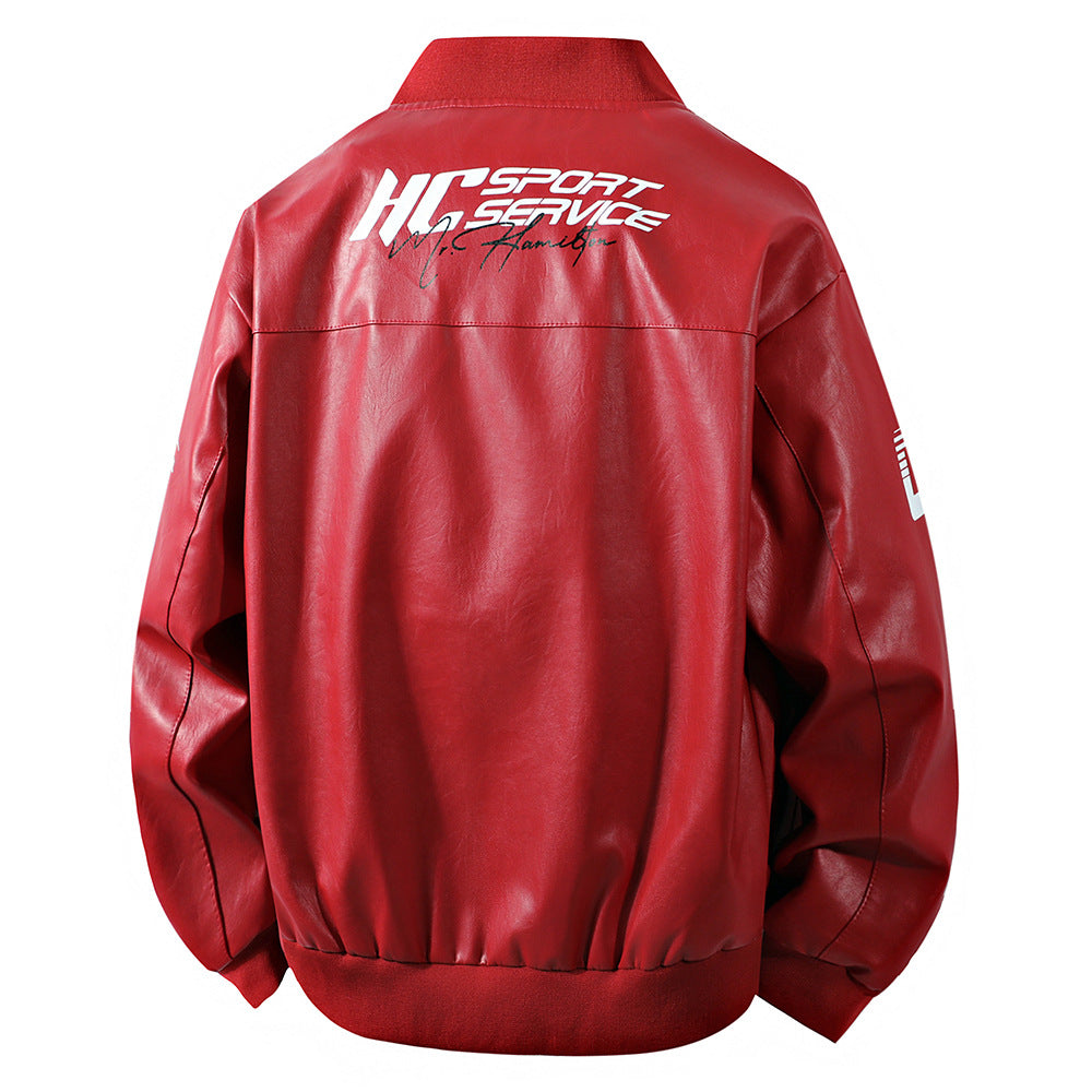 Zip-Accent Streetwear Jacket