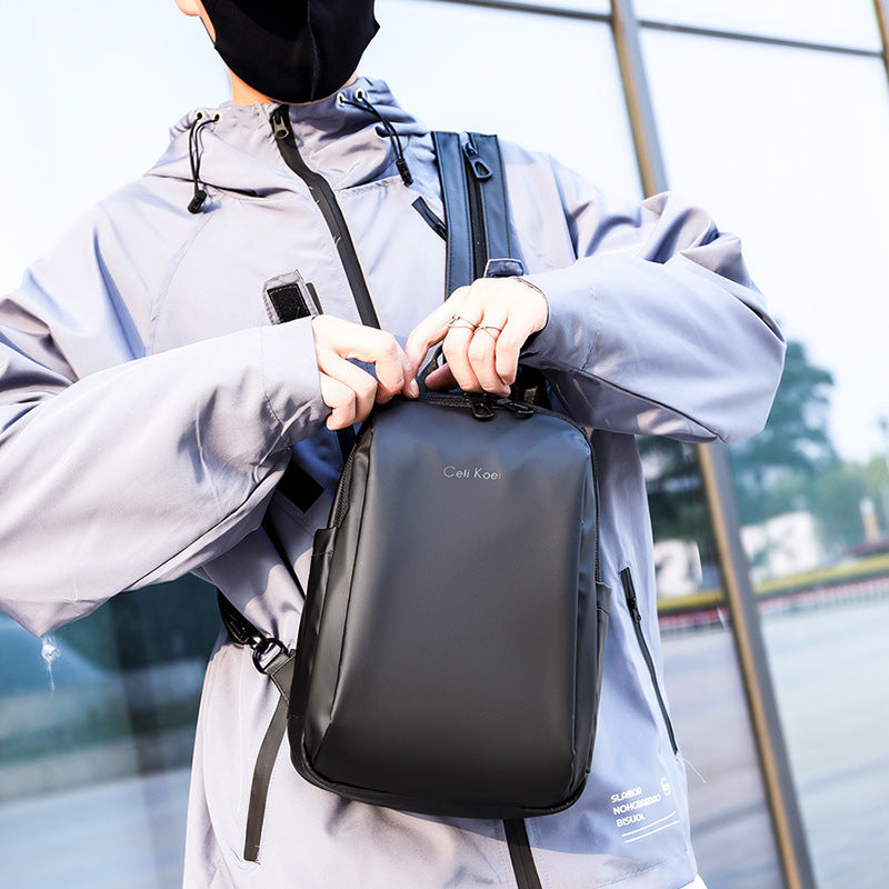Urban Commuter Water-Resistant Sling Bag