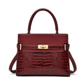 Crocodile-Texture  Handbag