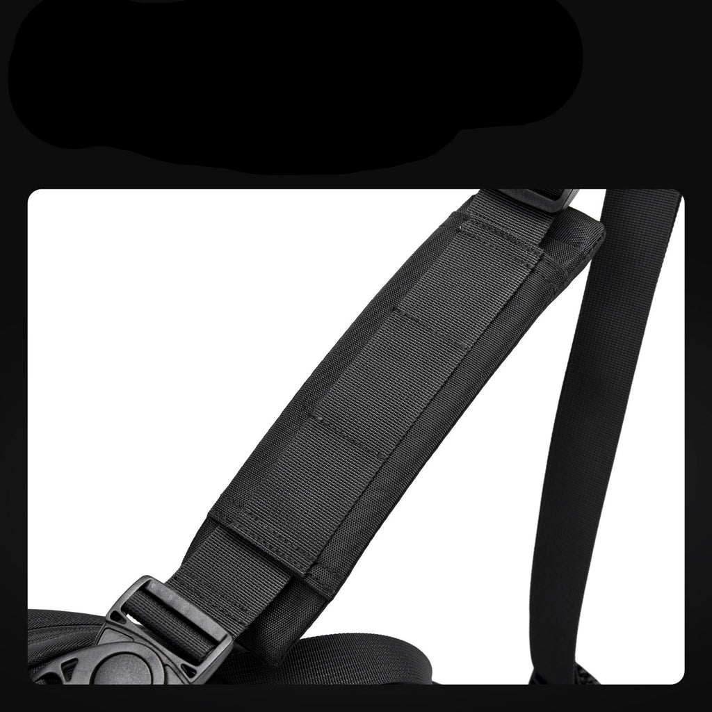 MOYYI Men's Crossbody Bag Versatile Large Capacity Multifunctional Casual Chest Bag Waist Bag Lightweight Sports Cycling Shoulder