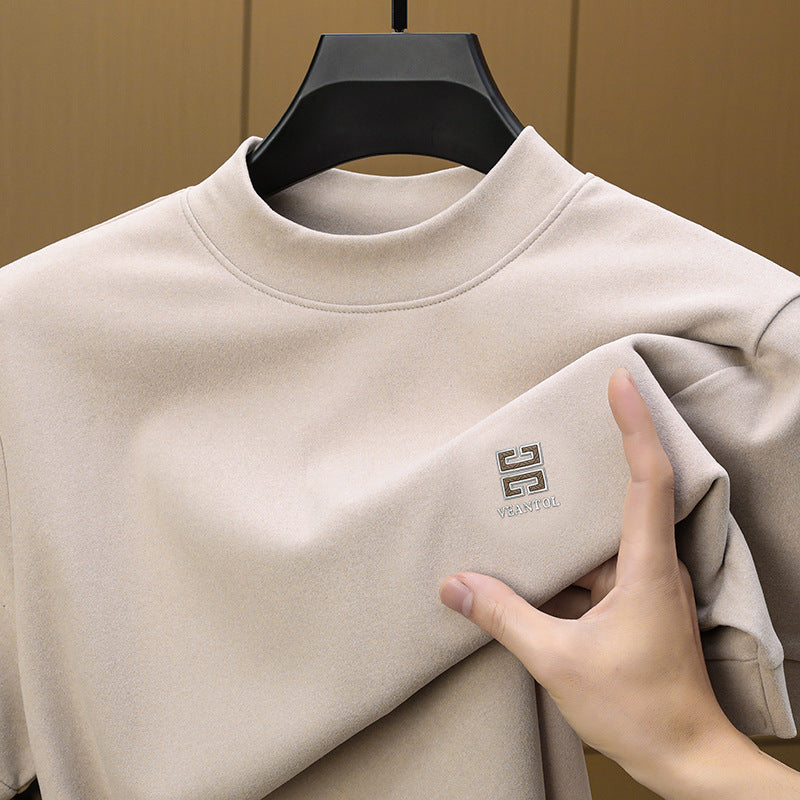 Essential Mock Neck Urban Tee