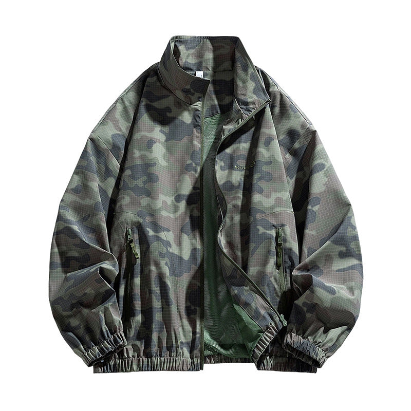 Modern Fit Windbreaker Jacket