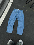 Vintage Wash Double Knee Carpenter Denim