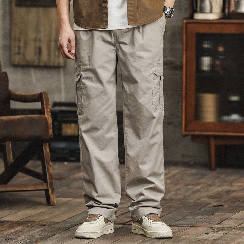 Multi-Pocket Workwear Trousers