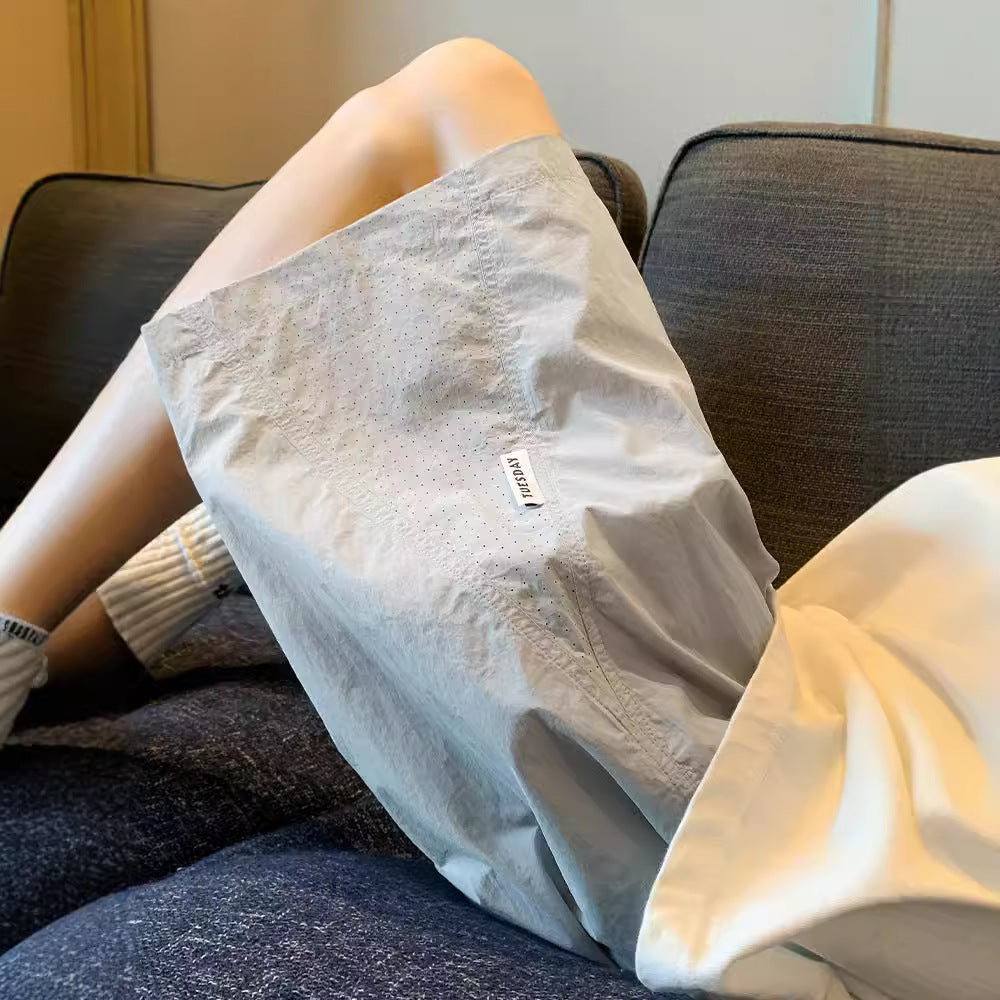 Mesh Ice Silk Quick-Dry Shorts