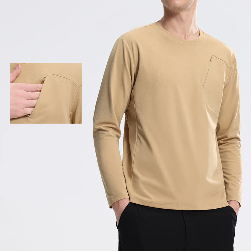 Men’s Quick-Dry Performance Long-Sleeve
