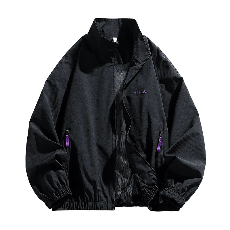 Modern Fit Windbreaker Jacket