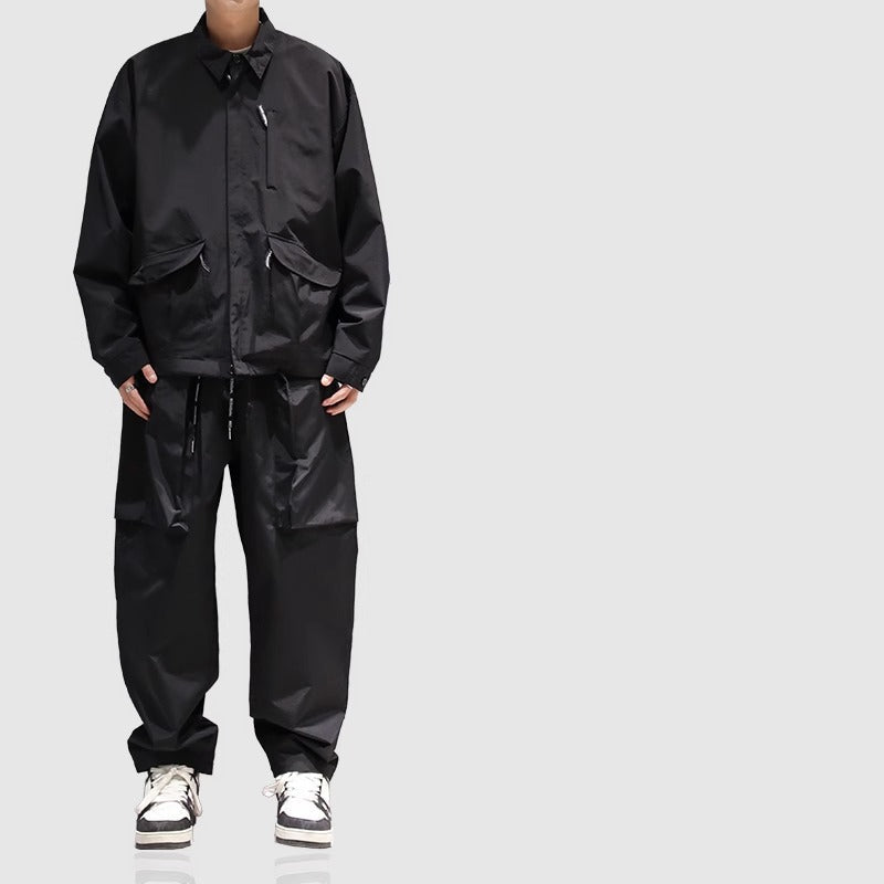 Relaxed Fit Thin Track Suit