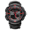 Black red word
