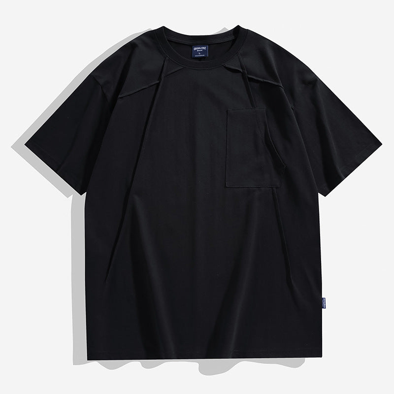 Patchwork Pocket T-Shirt