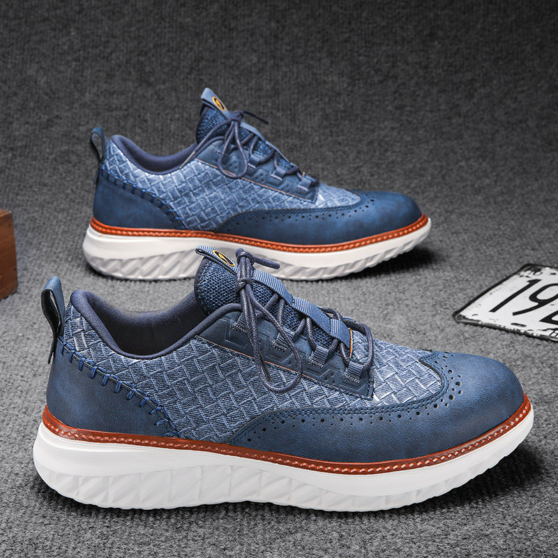 Hybrid Brogue Mesh Sneakers