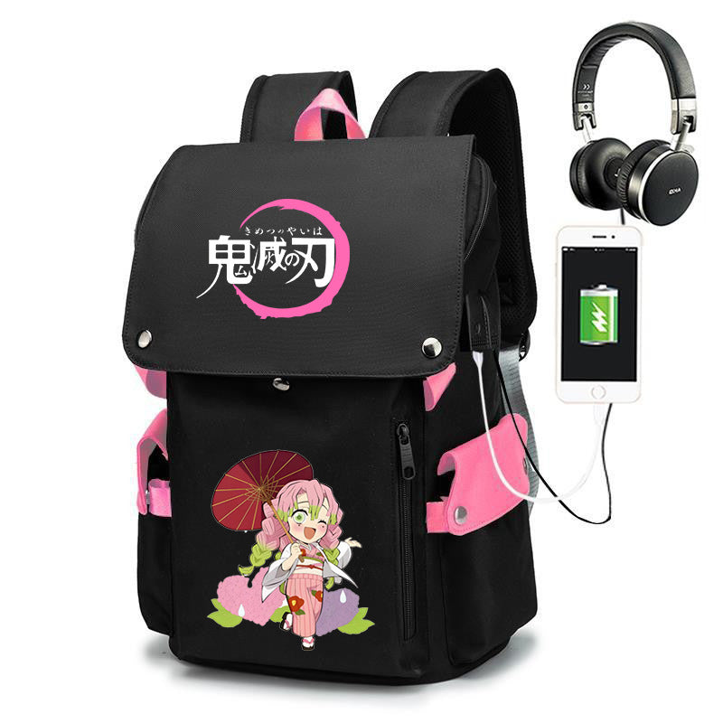 Anime-Themed School Backpack