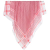 Red and white headscarf