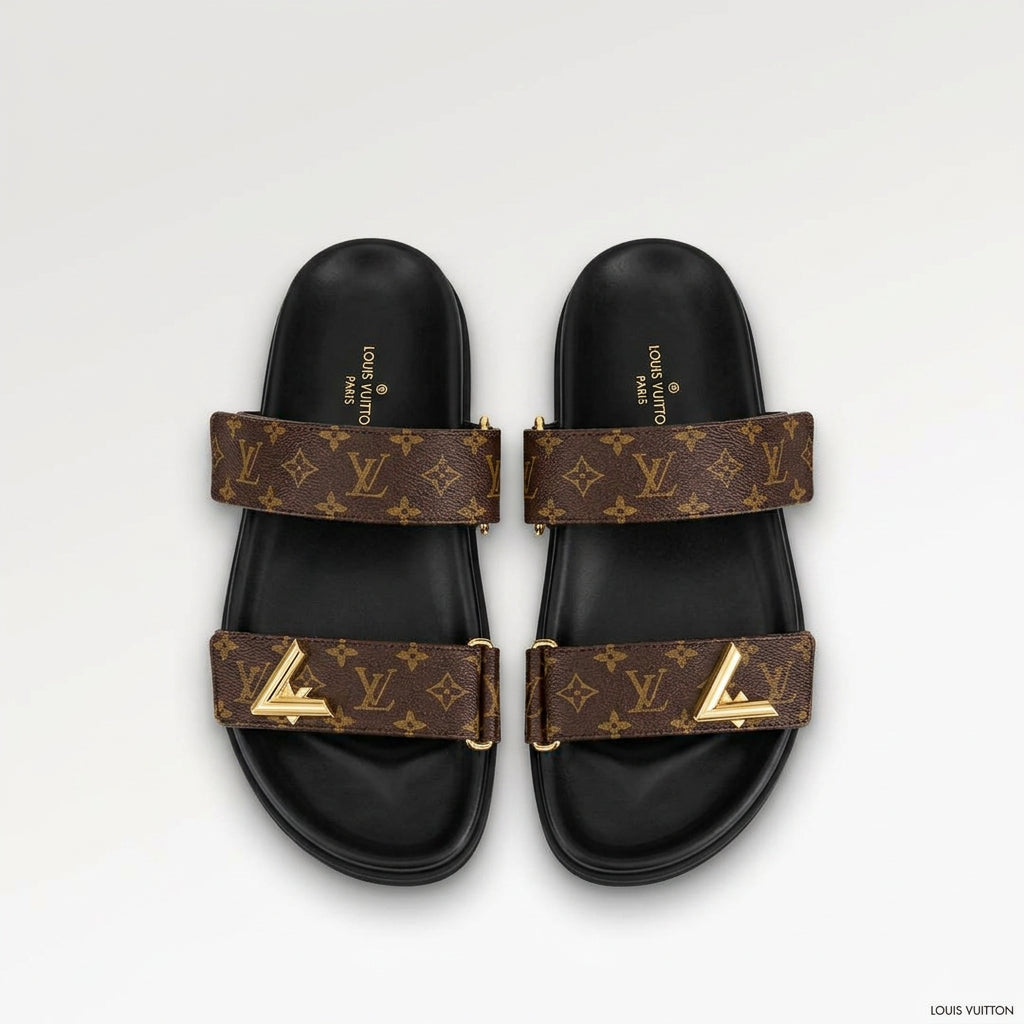 Buckle Platform Slides