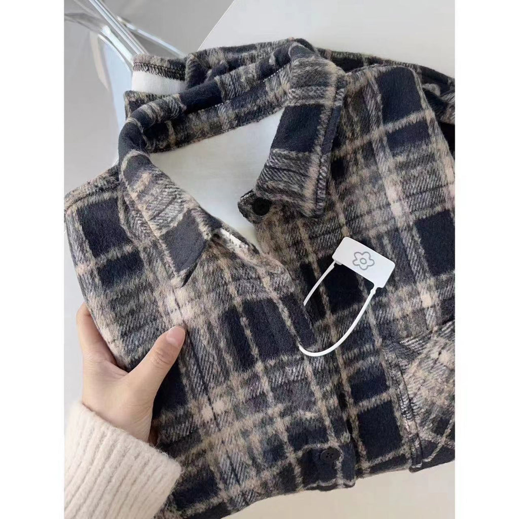 Plaid Heavyweight Shacket