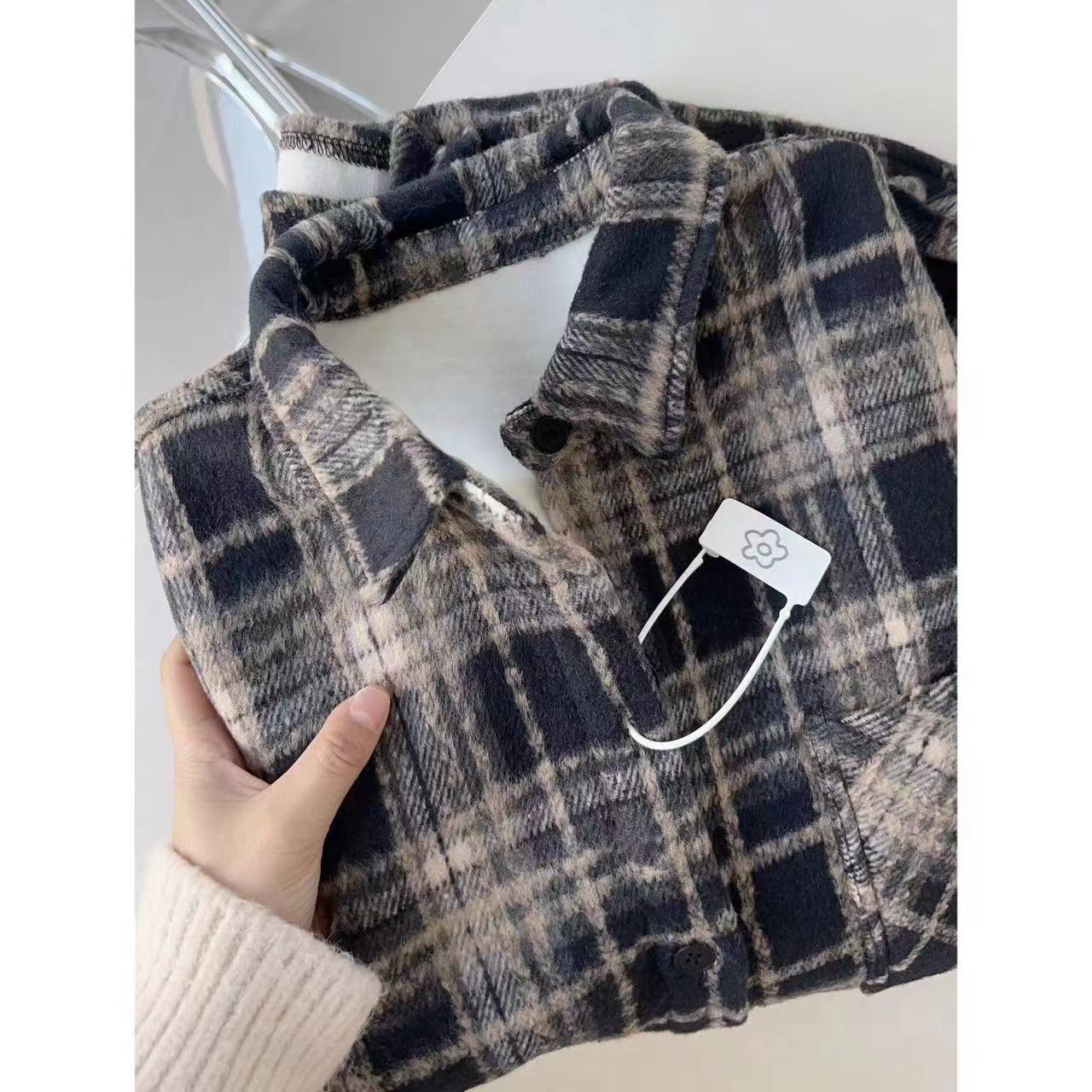 Plaid Heavyweight Shacket