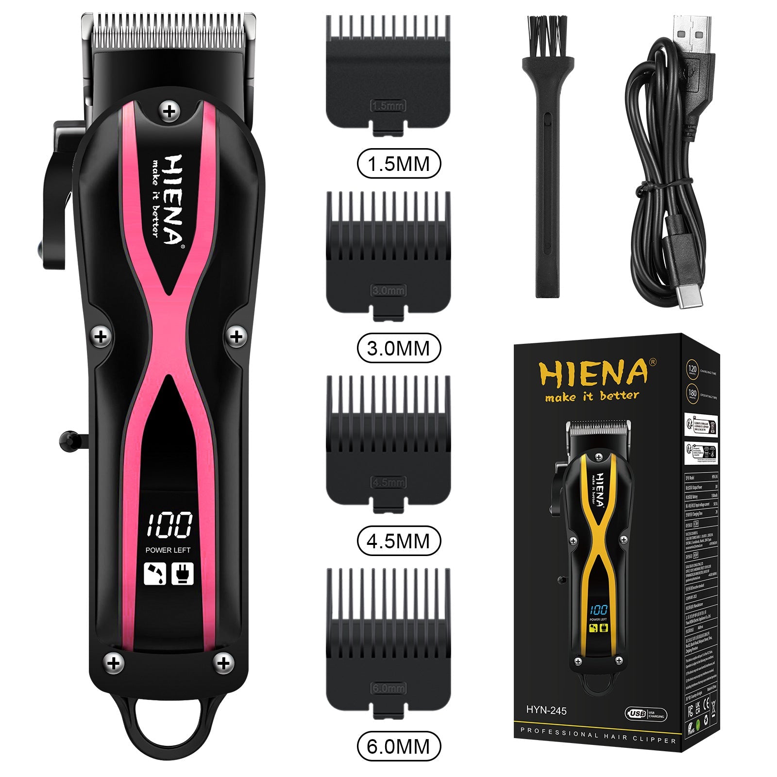 Shasoul Pro Cordless Clipper