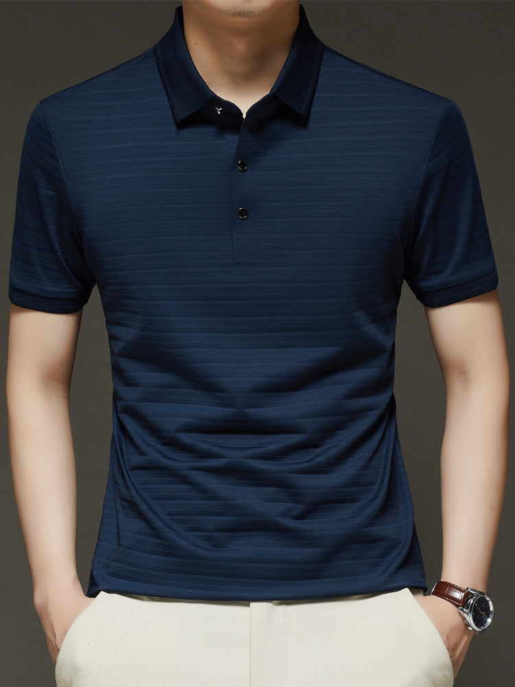 Seamless Ribbed Polo