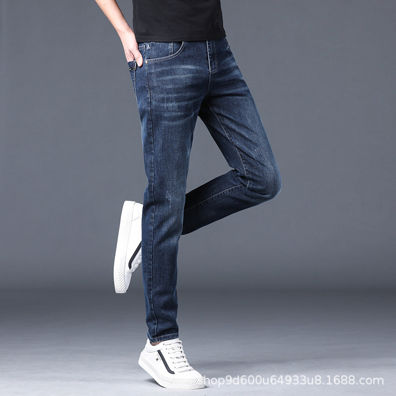 Premium Stretch Straight-Leg Men’s Jeans