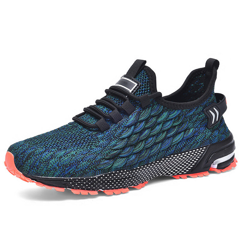 Knit-Mesh Trail Runner