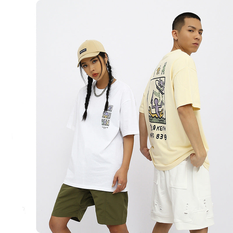 Graphic Oversized Cotton Tee