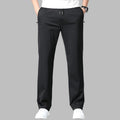 Elastic Waist Loose Straight Leg Pants
