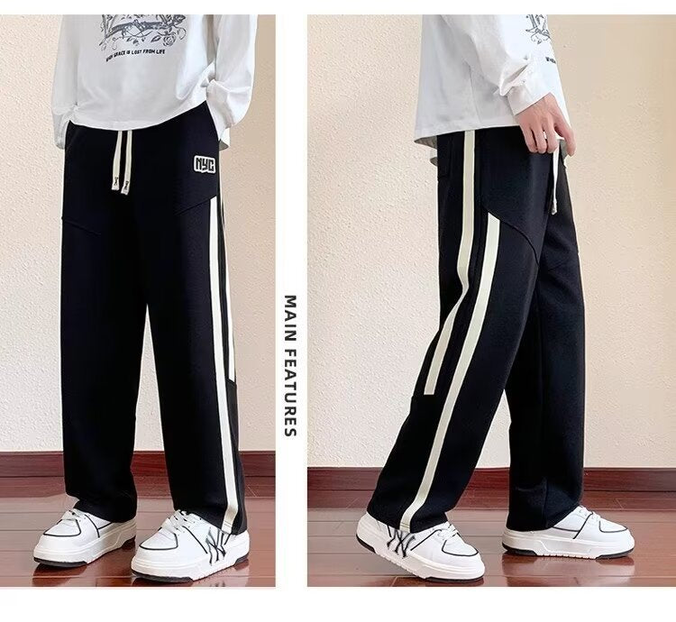 Striped Athletic Trousers