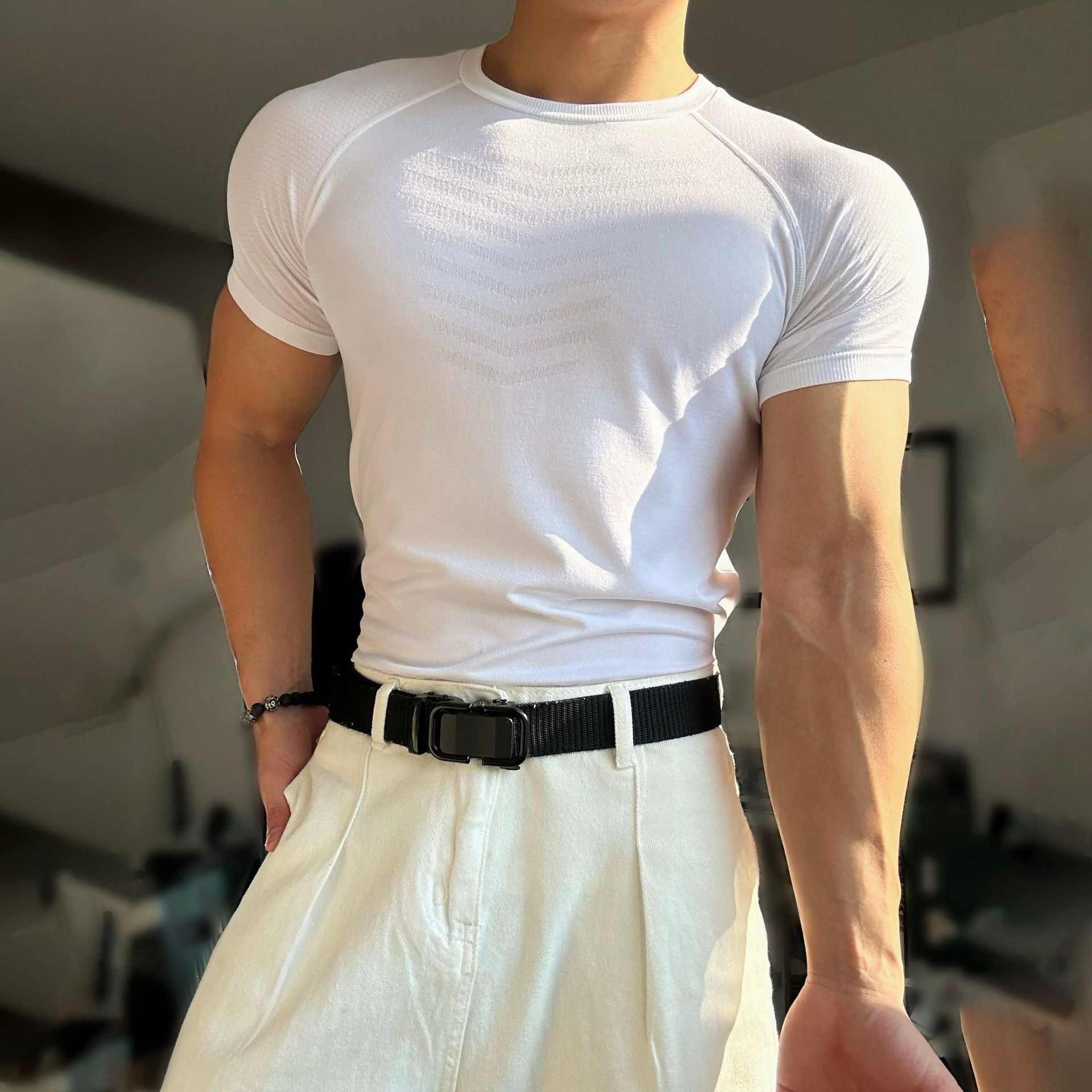 Seamless Woven T-Shirt