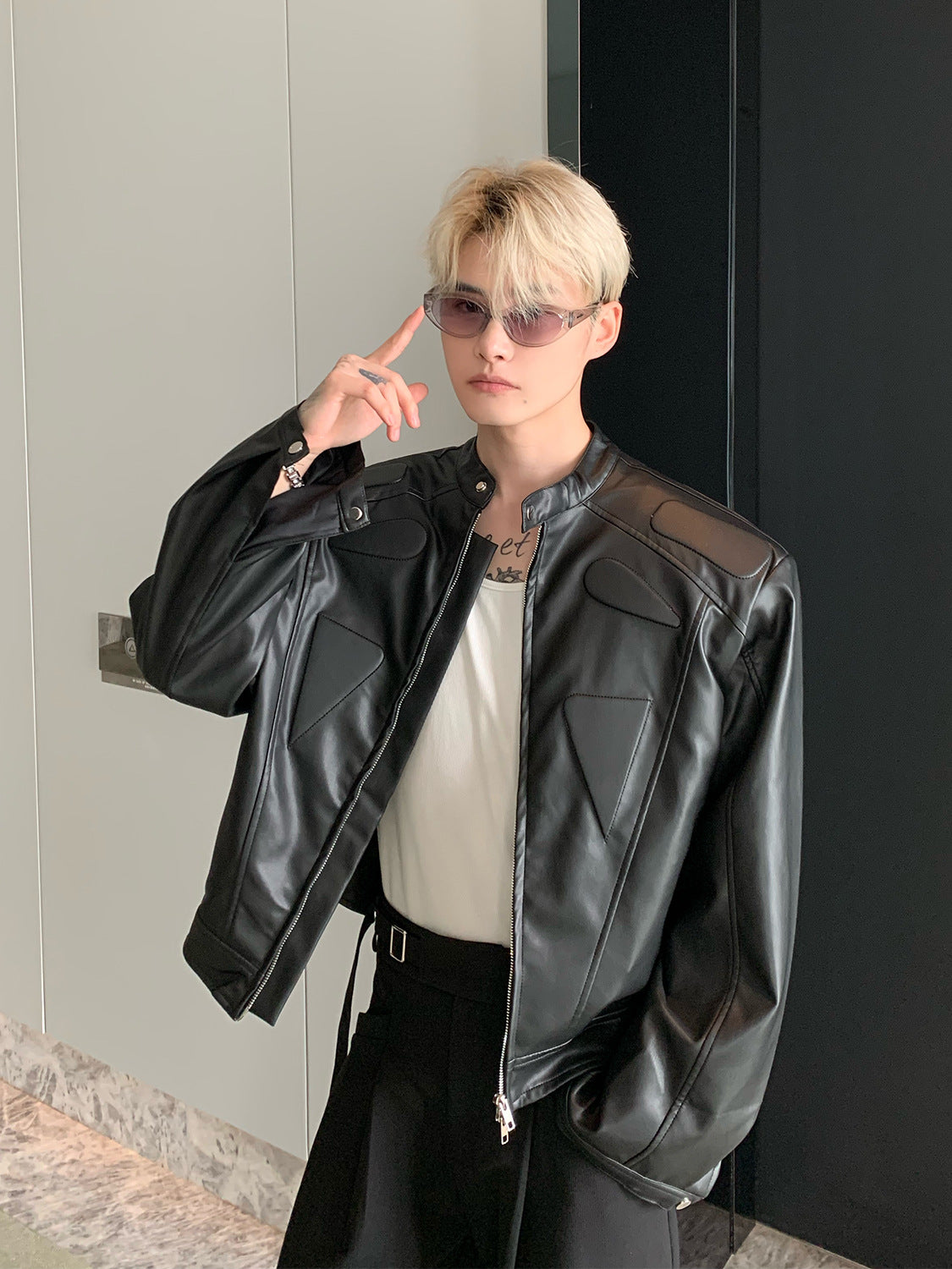 Structured Biker Jacket