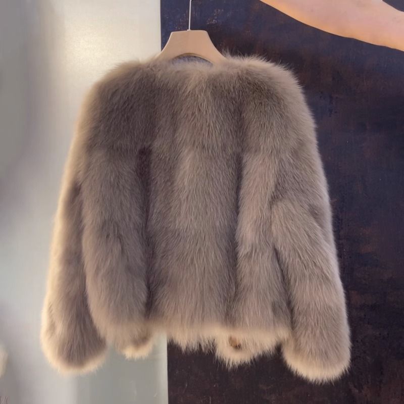 Plush Faux Fur Jacket