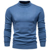 Mid-collar fog blue