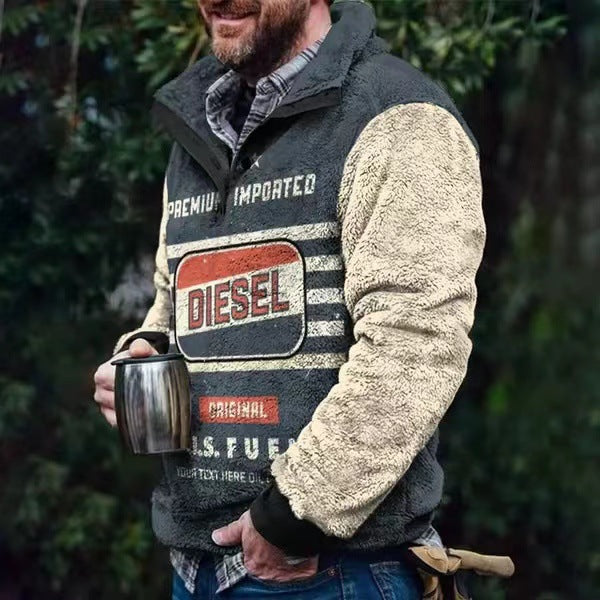 Southwestern Pattern Fleece Jacket