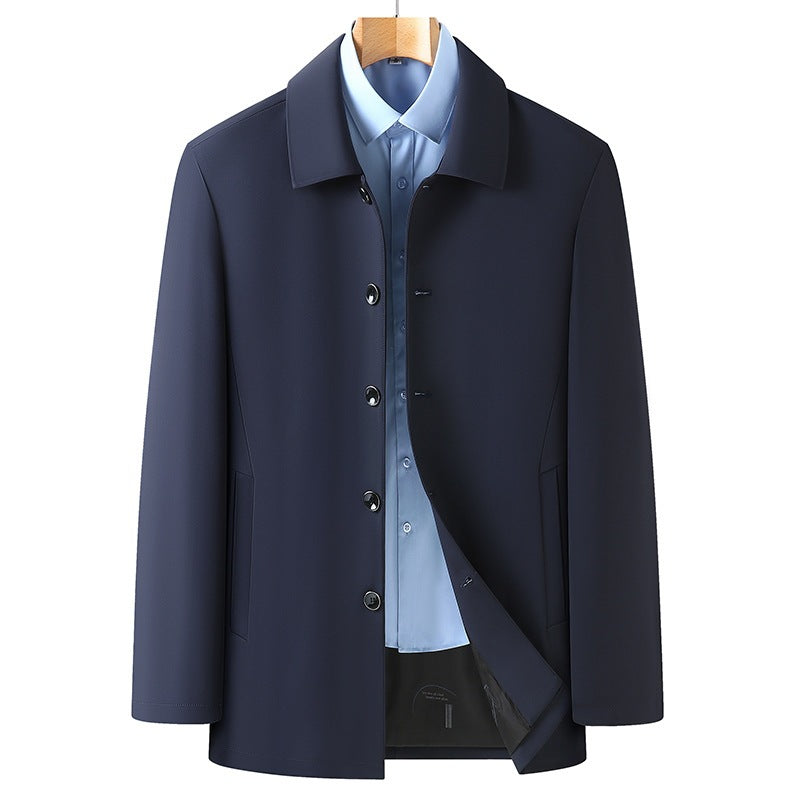 Minimalist Executive Harrington Jacket