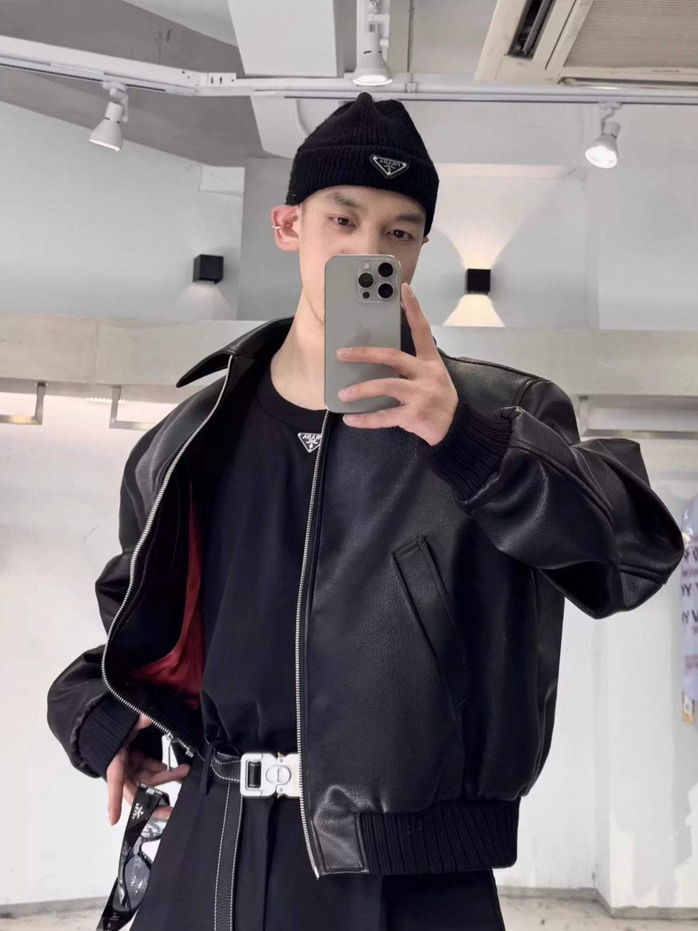 Urban Edge Bomber Jacket