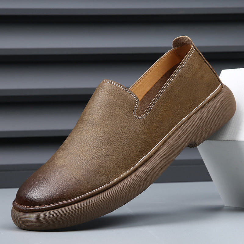 Men’s Classic Leather Slip-On Loafers