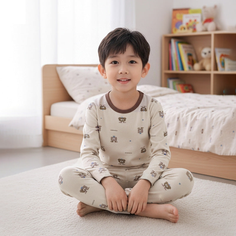 Lycra Cotton Kids' Lounge Set
